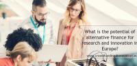 Assessing the potential for crowdfunding and other forms of alternative finance to support research and innovation; IDEA Consult, crowdfunding4culture, policy making, european commission